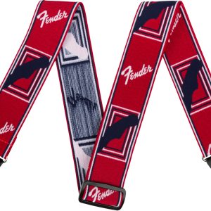 FENDER 2" MONOGRAMMED WEIGHLESS GUITAR STRAP