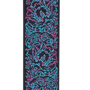 D'ADDARIO ECO COMFORT WOVEN OUTRUN GUITAR STRAP, GLITCH
