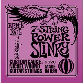 SLINKY POWER 7-STRING NICKEL