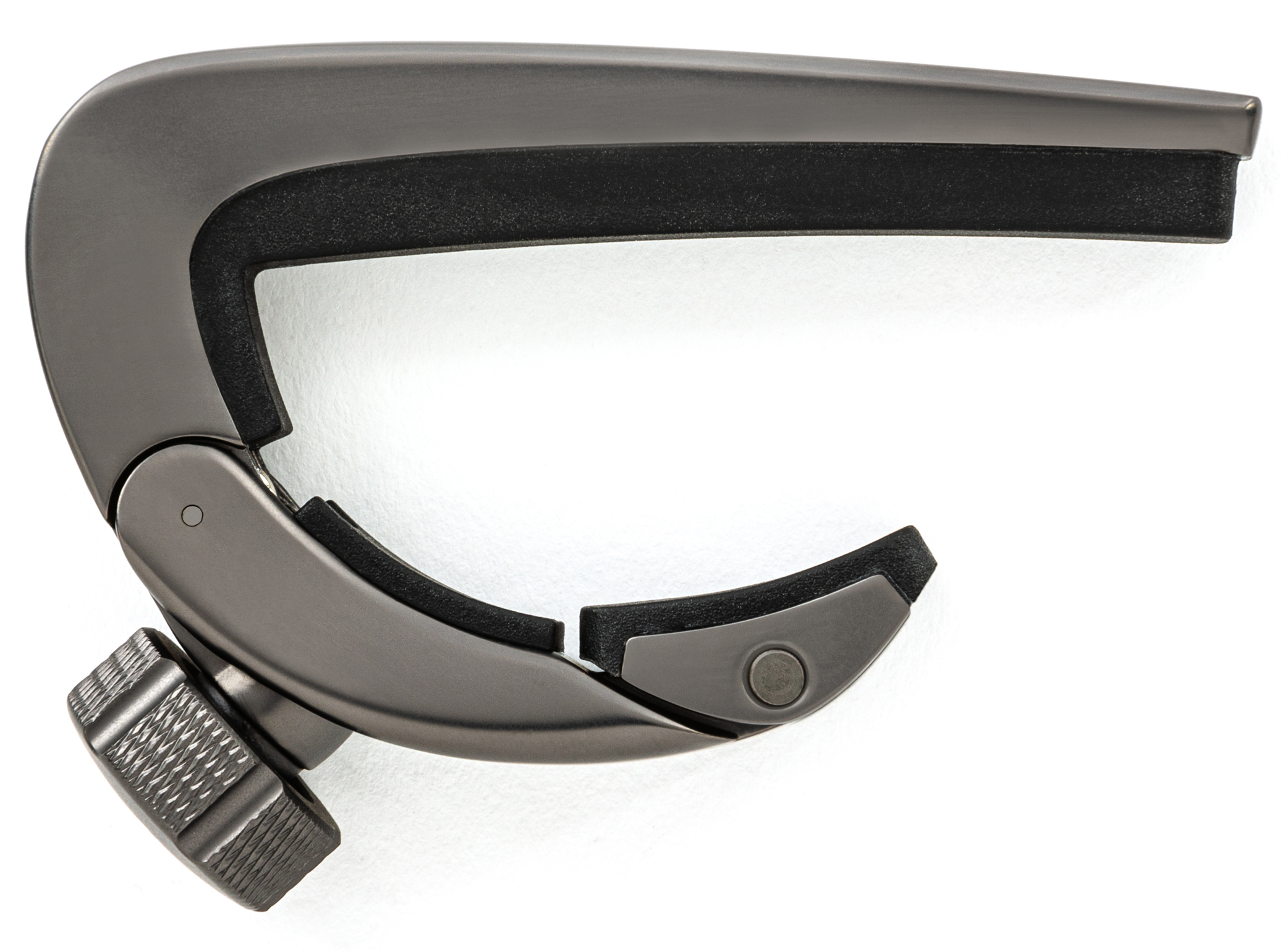 DUNLOP PIVOT GUITAR CAPO, GUN METAL