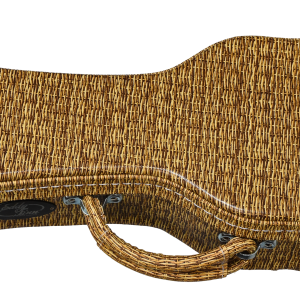 EDDY FINN PRINTED RATTAN HARDSHELL CASE FOR SOPRANO UKULELE