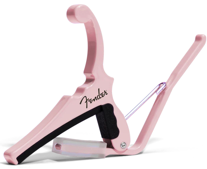 FENDER X KYSER CAPO, SHELL PINK FINISH