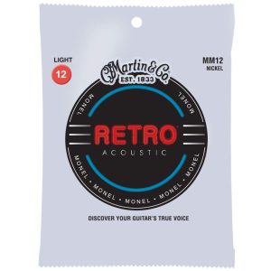 Martin MM12 Retro Light Acoustic Guitar Strings