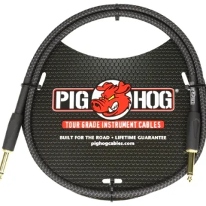 Pig Hog  "Black Woven" 3ft  Patch Cables
