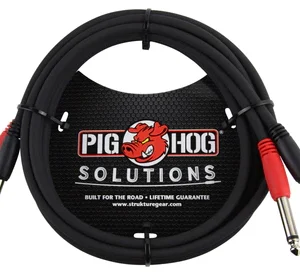 10ft 1/4"-1/4" Dual Cable