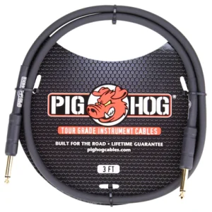 Pig Hog 3ft 1/4" - 1/4" 8mm Inst Cable