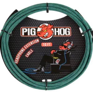 10ft Headphone Extension Cable, 1/4", “Tahitian Blue”