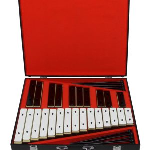 25- Note Resonator Bell Set With Case