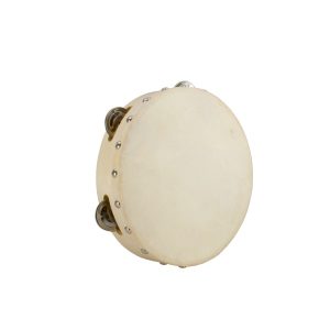 Tambourine, 6" w/ Skin Head